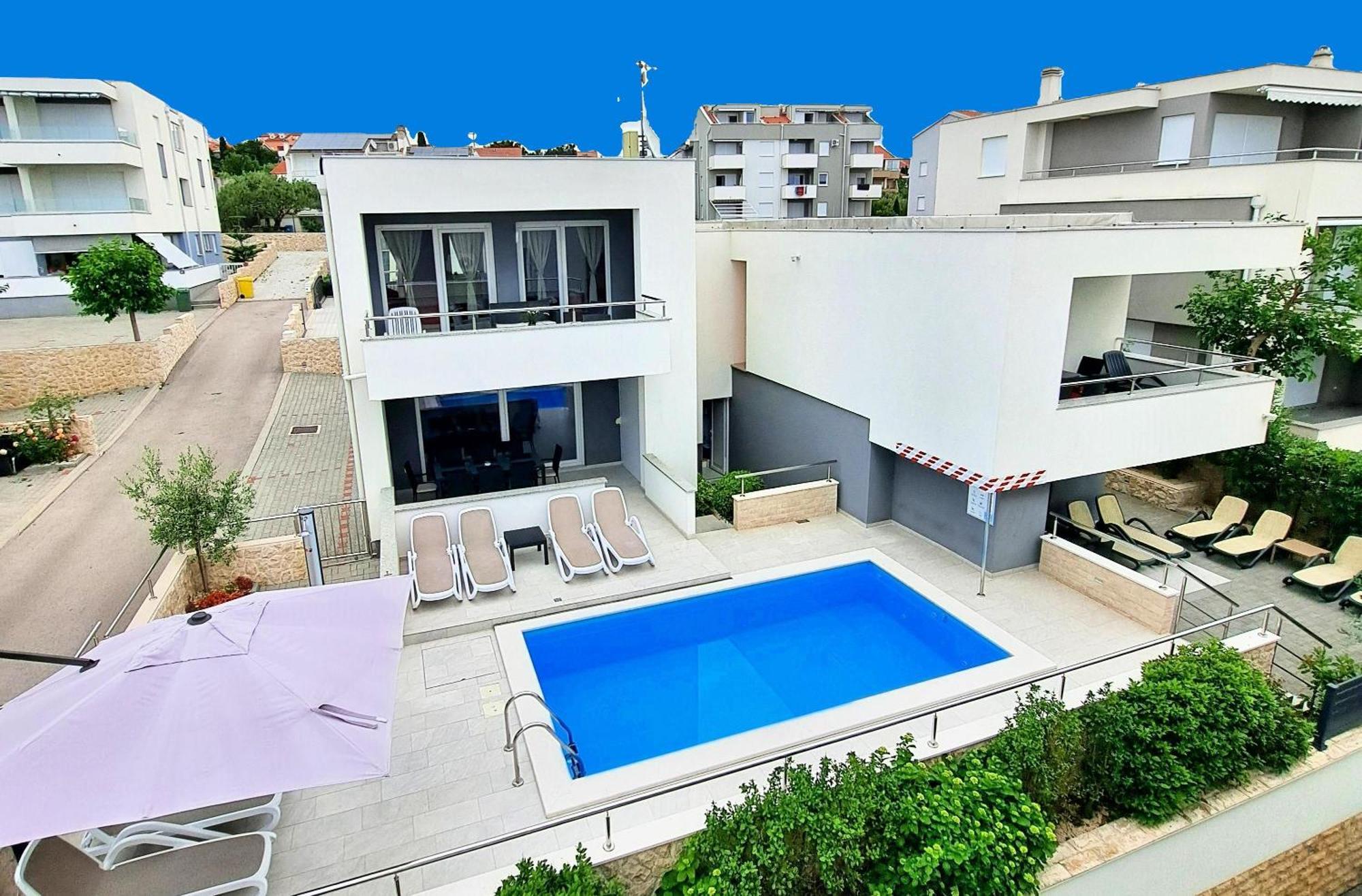 Villa Lumada Pool Apartments Novalja Exterior foto