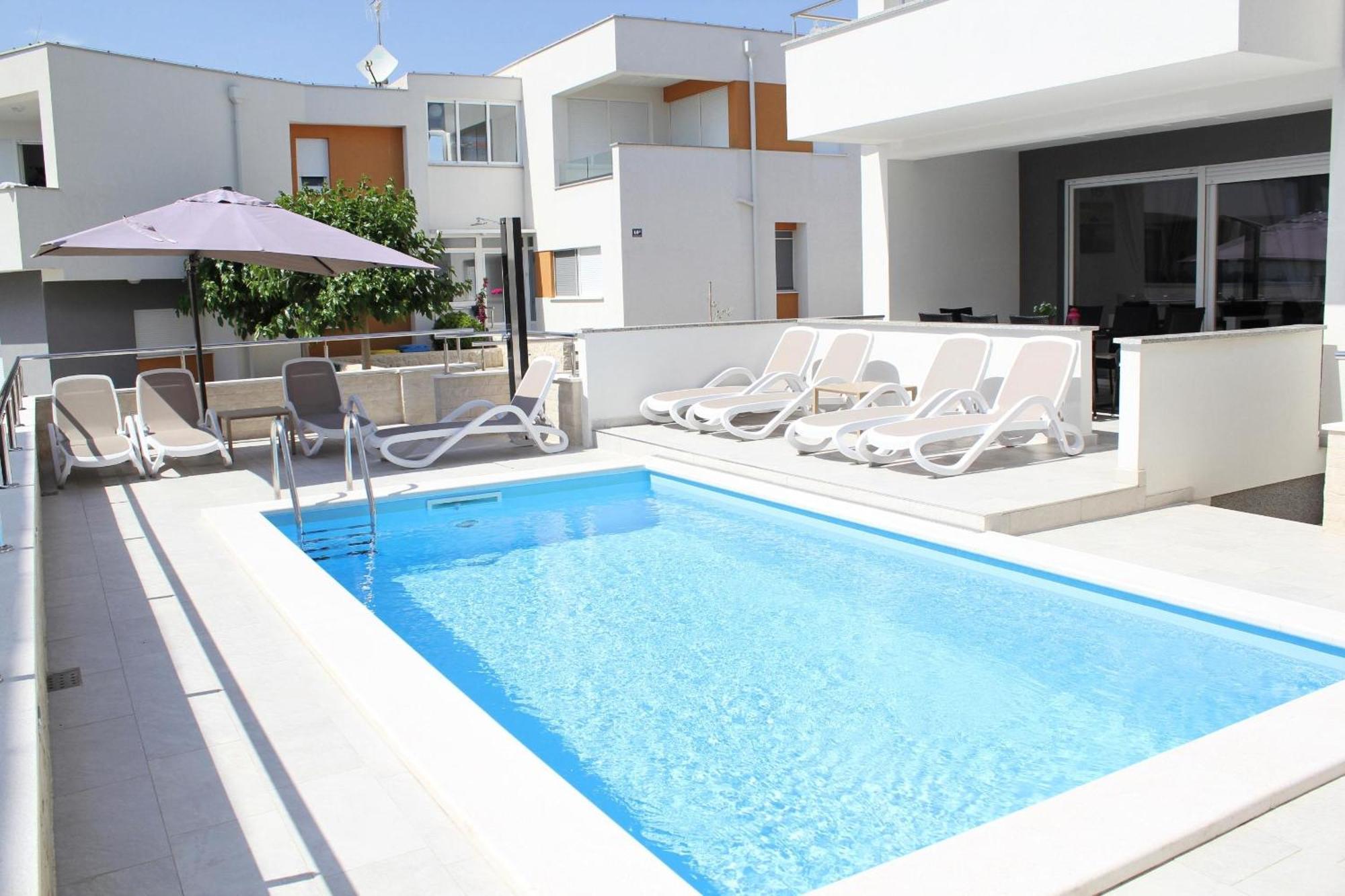 Villa Lumada Pool Apartments Novalja Exterior foto